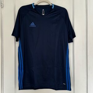 NWT Adidas Blue Jersey XL